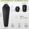 f2e1d9f0cfa15dc8 ATEPA Down Sleeping Bag for Adults, 650FP Recycled Mummy Cold Weather Ultralight 3 Season Waterproof Compact Packable Sleeping Bag with Stuff Sack & 15D Nylon Shell for Backpacking Camping Hiking