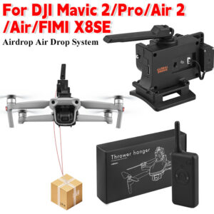 f2ea2a51efa594f5 Drone Thrower Air Drop System for DJI Mavic 2/Pro/Air 2/Air/FIMI X8SE Remotely Delivery Airdrop Fishing Life Rescue