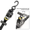 Auto Straps Cargo Tape Retractable Belts Load Lage Tensioner Belt Motorcycles Ratchet Strap For Car
