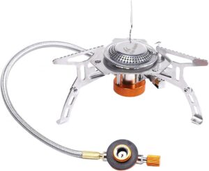f30345a49a1e5942 Fire-Maple FMS-105 Portable Camping Gas Stove | 3000W Mini Portable Backpacking Cooking Burner with Piezo Ignition | Outdoor Hiking Trekking Fishing