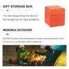 Widesea Camping Tourist Burner Big Power Gas Stove Cookware Portable Furnace Picnic Barbecue Tourism Supplies Outdoor Recreation