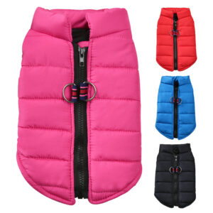 f31f9b4a75e76406 Warm Cotton Dog Vest Clothes Chihuahua Pet Clothing Autumn Winter Jacket Coat Outfit For Small Medium Dogs Cats Pug