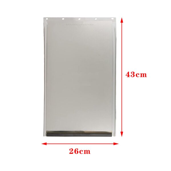 f332efa4fd4aca55 Durable Replacement Door Flap Weather-Proof Safe Doggie Doors Freedom Flaps for Pet Puppy Kitten Dog Supplies