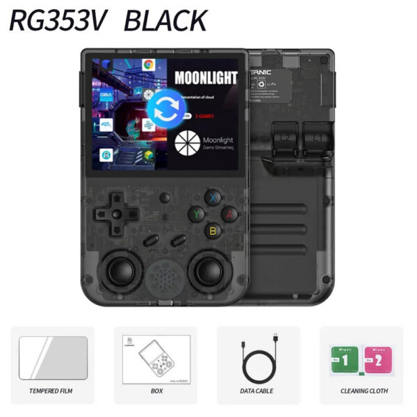 Anbernic New Retro RG353V 3.5-inch IPS Android Linux OS 353VS Wifi Video Console RK3566 1.8GHz Game Player Children's Gifts