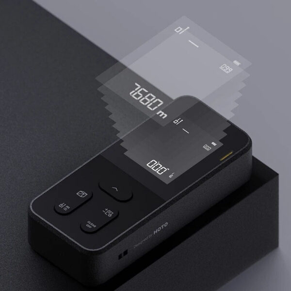 f3415dc289f1910e HOTO Measure ECO 7 Modes Laser Digital Tape Rangefinder Measuring Distance 50M 2 Inch HD Display Store 99 Data Sets