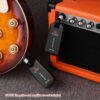 M-VAVE WP-5G 5.8G Wireless Guitar System Rechargeable Audio Transmitter Receiver Guitar Amplifier Guitar Accessory Type-C Cable