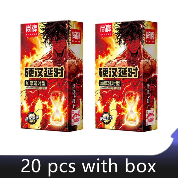 f36ded4b38157665 Strong Man Long Lasting Condoms For Men 7mm 7 Times Thick Condom Reduce Sensitive Delayed Ejaculation Penis Cock Sleeve Sex Toys