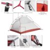 BISINNA Ultralight Camping Tent Backpack Tent 20D Nylon Waterproof Outdoor Hiking Travel Tent Cycling Tent 1-2 Person