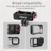 f39b37fb550a0729 Ulanzi IN01 Magnetic Quick Release Mount Kit for Insta360 X4/X3/ONE X2/X/ GoPro Hero 13 with 1/4" Screw Action Camera Interface