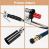 f39cdd6a5fc3ab6b Kits Shrub Grass Killer Gas Garden Connection Propane Tank Weed Burner Torch Hose Adapter