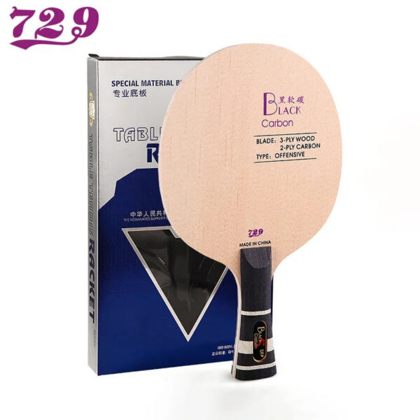 f3ae1564b7c61092 Original 729 Friendship Yellow ALC Table Tennis Blade 5 Wood 2 Arylate Carbon Professional Ping Pong Blade Blue ALC Offensive