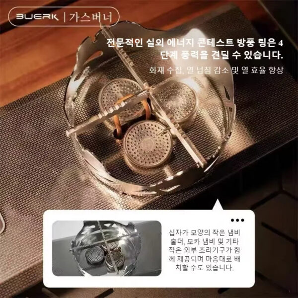 f3b2e1b71e1bc7cf Half Unit IGT Stove For Igt table Outdoor Camping cooking BBQ IGT Stove With Windpoor ring, Multifunction