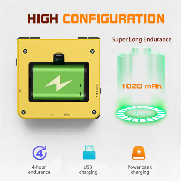 f3bf915c91c9552b Powkiddy V90 3.0Inch IPS Screen Retro Video Open Source PS1 Mini Portable Handheld Game Console 64G 15000Games