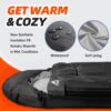 f3d2d8e7c4d7e0f3 MEREZA Sleeping Bags XL for Adults Cold Weather Mens Large Wide Sleeping Bag for Big and Tall Girls Boys with Compression Sack for Camping Backpacking Warm & Cool Weather