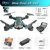 New S6 Max 8K Drone Professional Foldable Quadcopter Aerial HD Camera GPS RC Helicopter 5KM Obstacle Avoidance Sell Apron