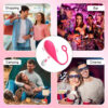 f3f71a6d30f1c4c3 Wireless remote control vibrator for women, clitoral G-spot orgasm stimulator, vibrating love egg, adult female wearable sex toy