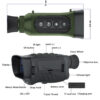 f407083bd00e7ca7 Monocular 40MP 2.5K Infrared Telescope 984ft Night-Vision Distance 6X Optical Magnification 8X Digital Zoom