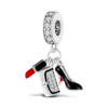 f409c32bc916aaa2 MULA 1PC Sier Plated Dangle Charms Lipstick Plane Insect Pendants Fit Original Bracelet Beads DIY Fashion Jewelry