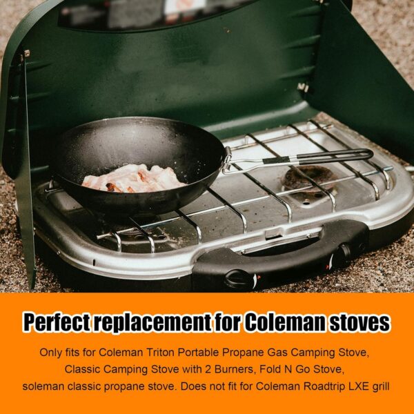 5430 Stove Pressure Regulator Replacement for Coleman Propane Stoves, Solves Gas Pressure Issues Camping Grill/Stove Connector for 1LB Propane Fuel Cylinder