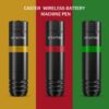 f40d163af7a08ad9 EZ Caster Wireless Cartridge Tattoo Machine pen Rotaty Battery Pen with Portable Power Pack 1500mAh LED Digital Display