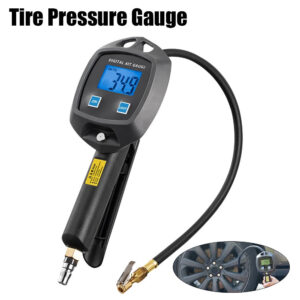 f40f615535f870c3 Digital Display Tire Pressure Gauge Auto Accessories High-precision Monitoring Inflation Gun Universal Car Tire Manometro