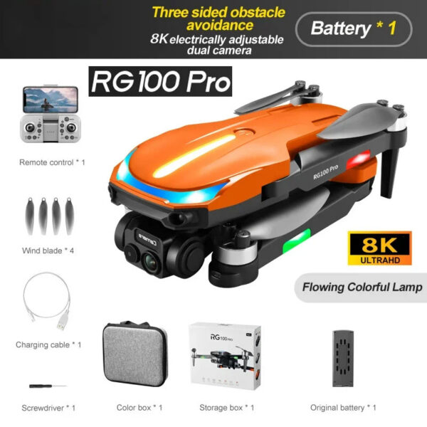 f416a155414ba73c MIJIA RG100Pro 8K 5G GPS Professional HD Aerial Photography Dual-Camera Omnidirectional Obstacle Avoidance Drone