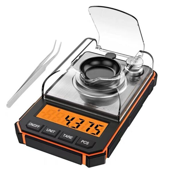 f41c79eca739f1c1 1pc Black 50g High Precision Professional Digital Gold Jewelry Milligram Mini Electronic Balance Scale