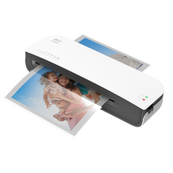 f41ea313a350575a OSMILE SL289 Desktop Laminator hine Set A4 Size Hot and Cold Lamination 2 Roller System 9 inches Max Width for A4/A5/A6