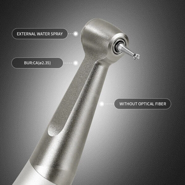 Dental FX Style Slow Speed Set Push Button 1:1 Contra Angle Air Motor Denspay Supplier 2/4 Hole Straight Handpiece