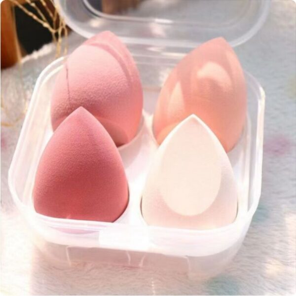 f432badda0ff0d2a 4PCS Eggs Set Seamless Smudging More Hygienic Prevents Bacteria Buildup Create A Flawless Makeup Look Beauty Egg Case