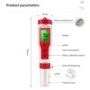 f43b1835e7bc1bd6 4 in 1 PH TDS EC Temperature Meter Digital Quality Monitor Tester for Pools Drinking Water Aquariums