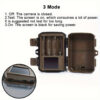 Mini CameraTrail Camera HD Wildlife Monitor 940nm Infrared Night Vision Red and Waterproof for Scouting Hunting