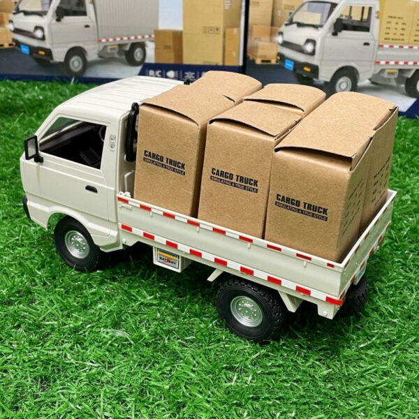 1:10/1:16 Wpl D12 Car Simulation Drift Climbing Truck Led Light Cargo Rc Electric Toy Model For Boys Christmas Surprise Gifts