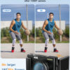 4K Digital for Photography and Video Autofocus Anti-Shake 48MP Compact Vlogging Camera 3'' 180° Flip Screen with Flash