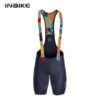 INBIKE Men's MTB Cycling Bib Shorts Bike Riding Pants Man Professional Bicycle Shorts for Men Road Bike Mountain Cycling Clothes