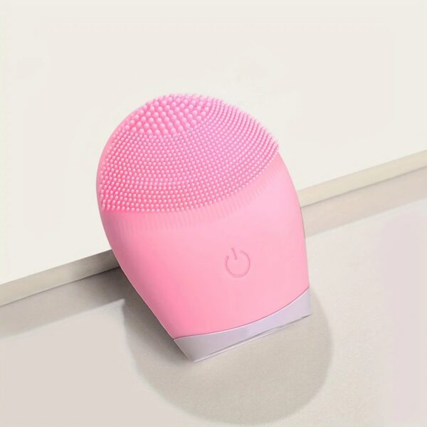 Electric Silicone Facial Cleanser Massager Ultrasonic Vibrator Skincare Massage Tool Beauty hine Vibration Cleaning Of Pores