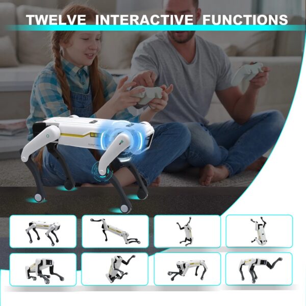 f47bdfe80c4f72d2 Intelligent AI RC Robot Dog Voice Dialogue APP Remote Control Programming Singing Dancing Machine Dog Kids Toys