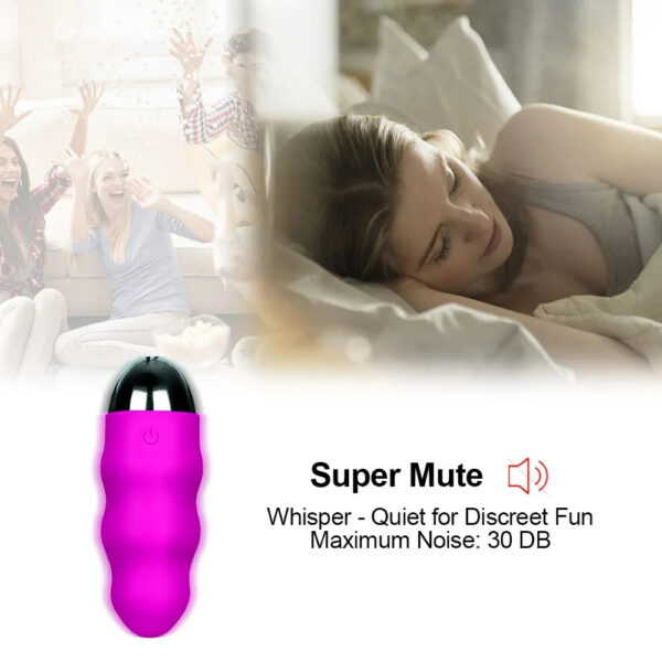 10 Speed Female Vibrator Wireless Remote Control Waterproof Silent Vibrating Egg USB Rechargeable Adult Toys