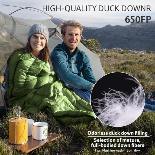 Naturehike Sleeping Bag Ultra Lightweight Envelope Sleeping Bag for 3-4 Seasons, Waterproof, for Camping, Hiking, Mountaineering
