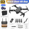 E88Pro Drone 4K Professinal With 1080P Wide Angle Dual HD Camera Foldable RC Helicopter WIFI FPV Height Hold Apron Sell Gift