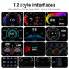 OBD + GPS HUD P24 Car OBD Head Up Display HUD on Board Computer Digital Speedometer Water Temp Fuel Consumption Slope Meter
