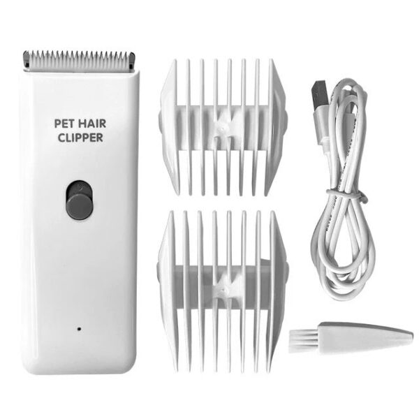 f4bac947922f66c8 Cordless Dog Clipper Rechargeable Pet Hair Trimmer Low Noise Professional Cat Puppy Grooming Haircut hine Electric Cutters