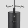 f4c70ce284d1305a 2024 NEW Huohou Electric Grinder Pepper Seasonings Spices Grain Mill Salt Shaker LED Light 6 Modes Kitchen Cooking Tool 2pcs Set