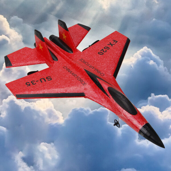 RC Aircraft SU-35 2.4G Radio Remote Control Fighter Plane Glider Airplane Foam Boys Toys for Children
