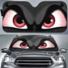 Car Solar Protection Cartoon Big Eyes Heated Windshield Sunshade Car Window Windscreen Cover Sun Shade Auto Sun Visor