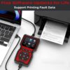 f4e5076e300d86ab OBD2 Scanner Live Data Professional Mechanic OBDII Diagnostic Code Reader Tool for Check Engine Light