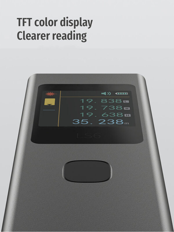 Mini Rangefinder 40m DUKA ATuMan LS6 Distance Angle Meter Measuring Tools Portable Rechargeable Laser Line Marker