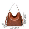 f51478bc4f90f3da Tote Bag With Inner Bag, Women's Large Capacity Shoulder Bag