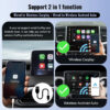 XUDA NEW CarPlay Android Auto Wireless Adapter Smart Mini Box Plug And Play WiFi Fast Connect Universal For Nissan