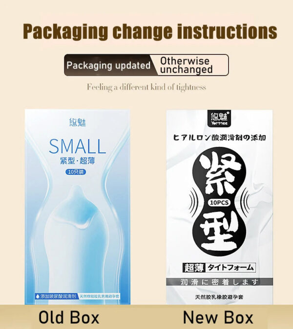 10pcs Ultra Thin Latex Smooth Condom 49mm Small Size For Men Sex Products Tight Durable Condoms Sex Toys For Couples Men Women